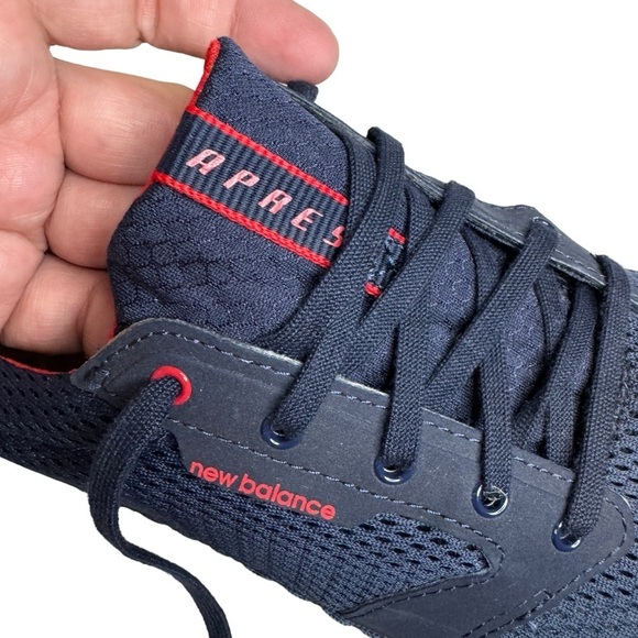 NEW New Balance Apres Navy Red White Mens 9 D Athletic Shoes APRESNY - Picture 7 of 9